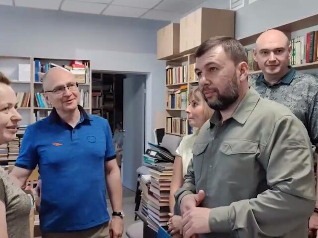 Кириенко и Пушилин проверили готовность школ в ДНР к учебному году