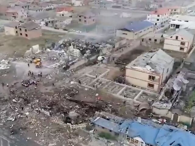 СК назвал предварительную причину взрыва на АЗС в Махачкале