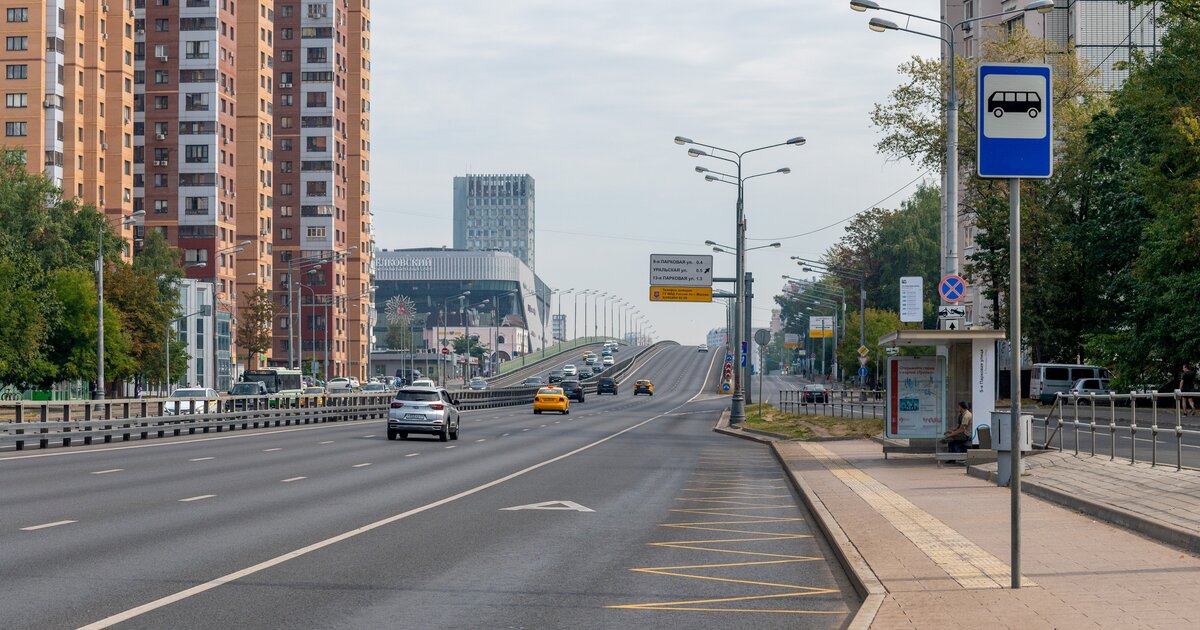 Проезд по выделенной полосе на участке Щелковского шоссе ограничат для ...