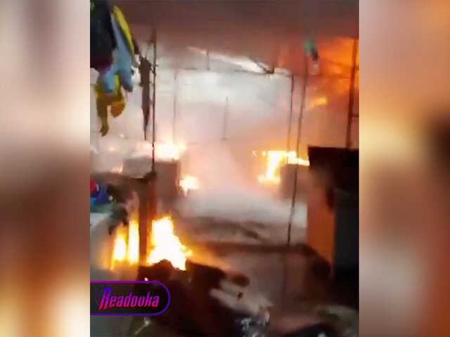 Крупный пожар в Кабардино-Балкарии локализован на площади 2 тыс 
