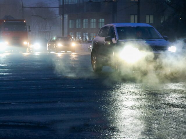 Москвичей предупредили о ледяном дожде и тумане до утра 13 февраля